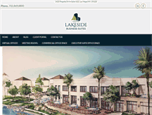 Tablet Screenshot of lakesuites.com